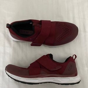 Tiem shoes. Burgundy. Gently worn. Super comfortable.